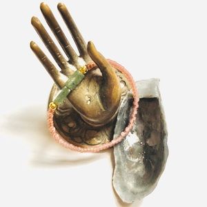 Handmade Beaded Bracelet with Serpentine